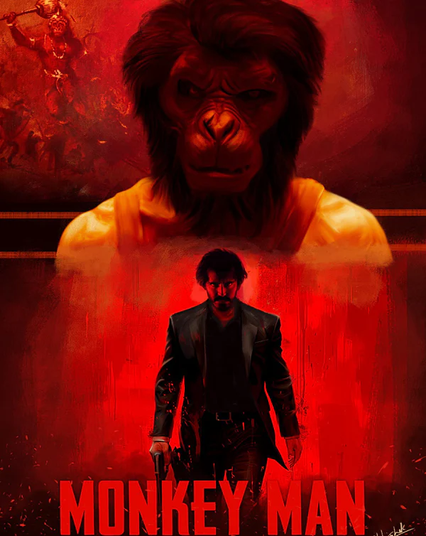 Monkey Man poster